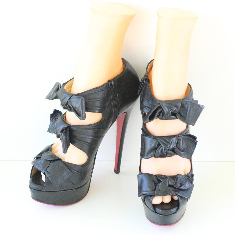 Christian Louboutin Black Madame Butterfly